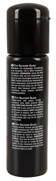 EROS Toy Glide Silicone-Compatible Lubricant 100ml Odourless Clear