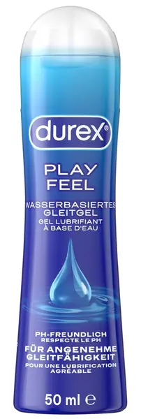 Durex Play Water-Based Lubricant 50ml - Lightweight, Dermatologically Tested