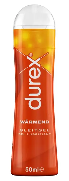Durex Play Warming 50ml Water-Based Intimate Gel Lubricant