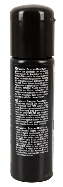 EROS Bodyglide Classic Silicone Lubricant 100ml - Long-Lasting Formula
