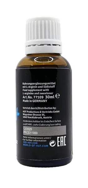 HOT Volume Men 30 ml - Dietary Supplement for Vitality Support