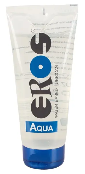 EROS Aqua Water-Based Lubricant 200ml - Dermatologically Tested Formula