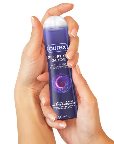 Durex Perfect Glide Silicone-Based Lubricant 50ml Long-Lasting Formula