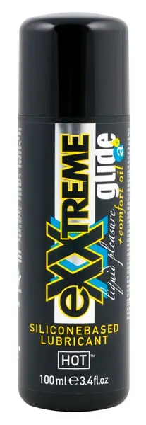 Exxtreme Glide Silicone-Based Lubricant 100 ml, Long-Lasting Formula