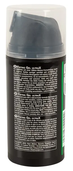 EROS UltraX Advanced Gel 100ml - Long-Lasting Silicone-Water Formula