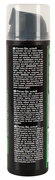 EROS UltraX Lubricant Gel 200ml Silicone-Water Long-Lasting Formula