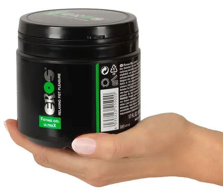 EROS UltraX Gel 500ml - Long-Lasting Silicone-Water Intimate Formula
