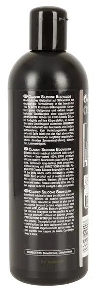 EROS Classic Silicone Bodyglide 1000 ml - Long-Lasting Lubrication