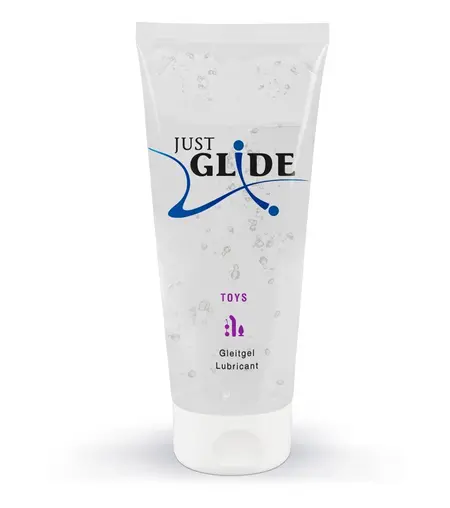 Just Glide Toy Lube 200ml - Water-Based Lubricant for Intimate Devices
