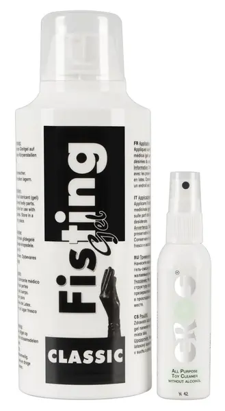 You2Toys Fisting Gel 500 ml & Cleaner Set - Extra Glide Formula