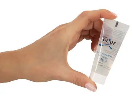 Just Glide Water-Based Lubricant 20ml - Vegan, Universal Formula