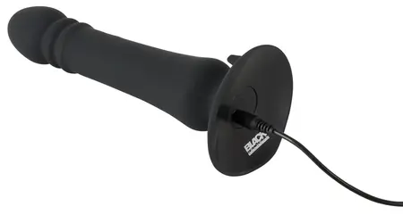 Black Velvets Anal Thruster Silicone Intimate Machine with Suction Cup 20 cm
