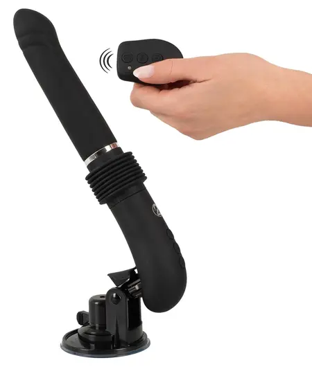 You2Toys RC Thrusting Machine 2.0 with Remote Control, Adjustable Angle, Black
