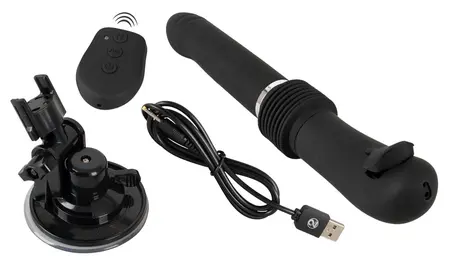 You2Toys RC Thrusting Machine 2.0 with Remote Control, Adjustable Angle, Black