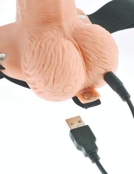 Fetish Fantasy RC Strap-On System 17.8 cm Rechargeable Remote Black