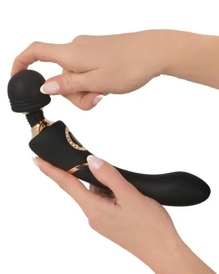 Cleopatra Wand Massager Luxury Edition with 10 Vibration Modes, 24 cm