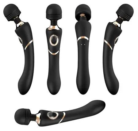 Cleopatra Wand Massager Luxury Edition with 10 Vibration Modes, 24 cm