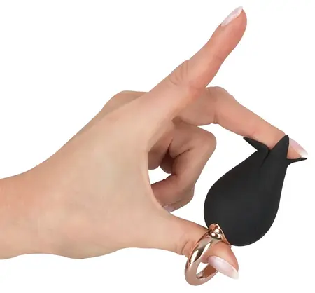 Belou Finger Vibe Flutter - Precise Multi-Function Silicone Massager, Pink