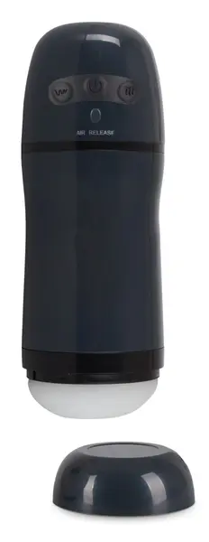 Rebel Intimate Device 2-in-1 Suction & Vibration, 21.8 cm, Black