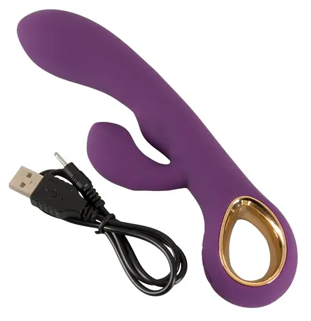 You2Toys Petit Dual Motor Intimate Machine Purple 18.8cm Silicone