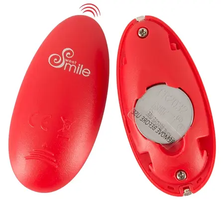 Sweet Smile RC Intimate Vibration Ball, Silicone, Remote, 7 Modes, Pink