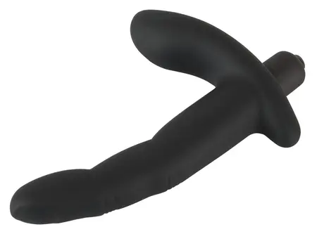 Naughty Finger силиконов масажор за пръст, черен, 13,8 см