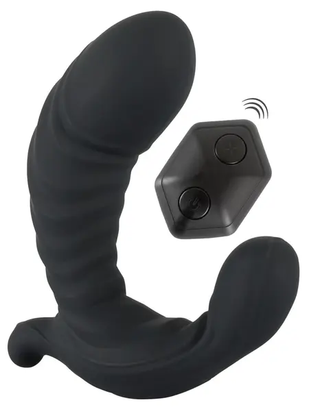 RC+ Inflatable G&P Spot Vibrator with Remote, Adjustable Size, 12cm