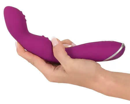 Sweet Smile Dual-Head Vibrator 7 Modes Silicone 23.5cm Pink