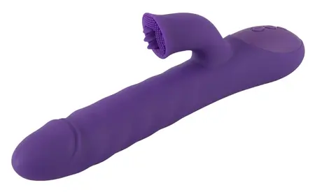 Sweet Smile Thrust Rotating Intimate Rabbit Device Silicone 24.7cm Pink
