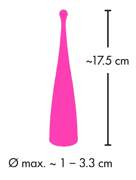 Couples Choice Spot Vibrator Precision Multi-Speed Silicone 17.5cm