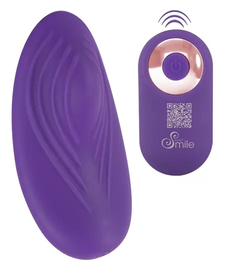 Sweet Smile RC Panty Vibrator Compact Remote-Controlled Silicone 8.8cm