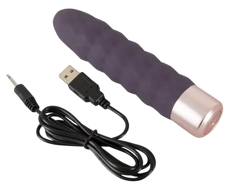 You2Toys Diamond Vibe Intimate Massager 10 Modes, Purple, 15 cm