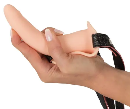 You2Toys Vibrating Strap-On System, Adjustable Harness, 15.7 cm, Black