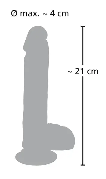 You2Toys Silicone Thrusting Intimate Device Remote 21cm Suction Base