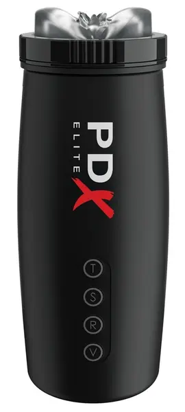 PDX Elite Motobator 2 Black Intimate Automatic Device 23.1 cm