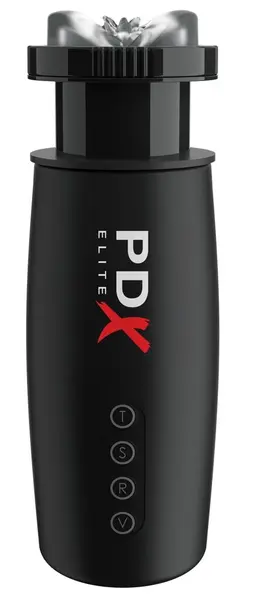 PDX Elite Motobator 2 Black Intimate Automatic Device 23.1 cm