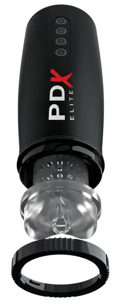 PDX Elite Motobator 2 Black Intimate Automatic Device 23.1 cm