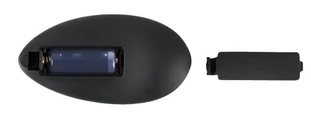 Black Velvets RC Rotating Silicone Anal Plug 14 cm with Remote Control