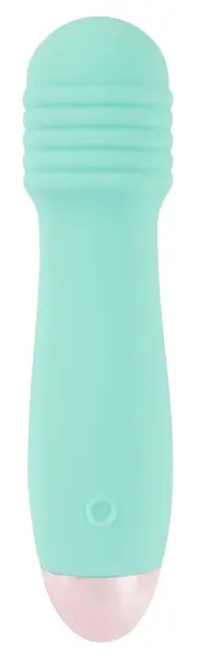Cuties Mini Vibrator Green - Compact Waterproof Intimate Device 12.5 cm