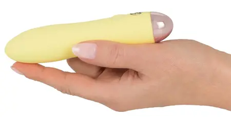 Cuties Mini Intimate Massager Yellow 7-Mode Waterproof 13.2 cm
