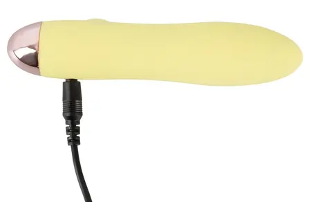 Cuties Mini Intimate Massager Yellow 7-Mode Waterproof 13.2 cm