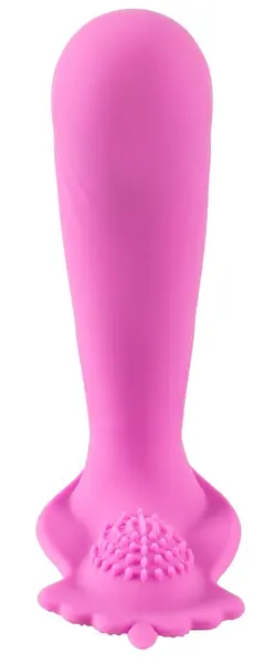 Sweet Smile G-spot Panty Vibe - Remote-Controlled Compact Model, Purple