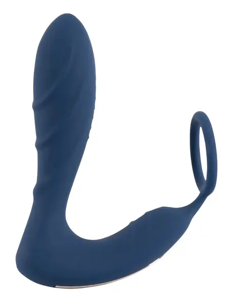 You2Toys Vibrating Silicone Prostate System with Remote, Black, 14.5 cm