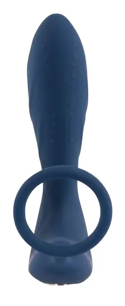 You2Toys Vibrating Silicone Prostate System with Remote, Black, 14.5 cm