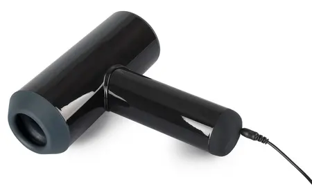 Rebel Dual-Function Black Intimate Device, 7 Modes, Waterproof, 21.3 cm