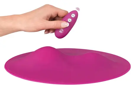 You2Toys Vibepad Wireless Intimate Stimulation Pad Silicone Black