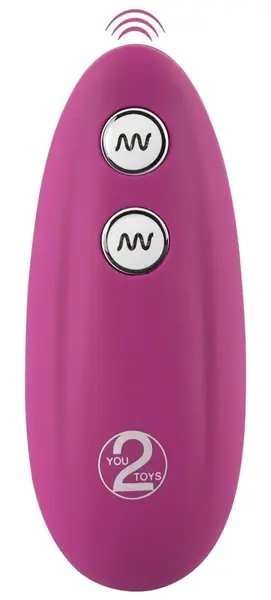 You2Toys Vibepad Wireless Intimate Stimulation Pad Silicone Black