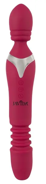 Javida Warming & Thrusting Massage Wand 27cm, 7 Modes, USB Rechargeable