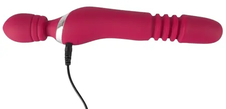 Javida Warming & Thrusting Massage Wand 27cm, 7 Modes, USB Rechargeable