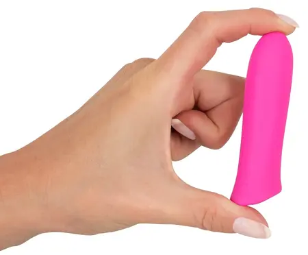 Sweet Smile Power Mini Vibrator 8.5cm Silicone Rechargeable Pink